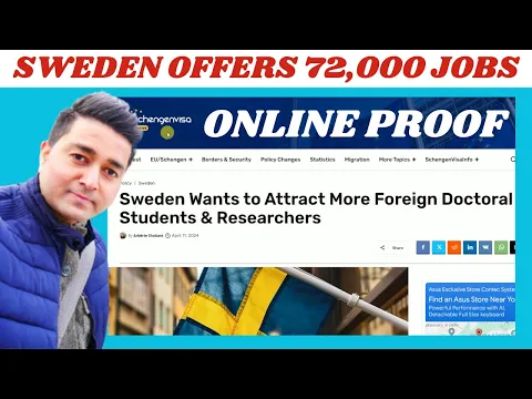 Download MP3 Sweden Job Seeker Visa 2024 | Visa Process | Jobs in Sweden | Sweden Work Visa | Work in Sweden | SE
