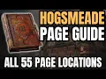 All 55 HOGSMEADE Field Guide Pages Locations Hogwarts Legacy Guide