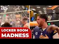 Sam DARNOLD ignites Vikings TRIUMPH explosive locker room celebration after crushing the Packers