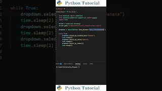 Pick Dropdown Options with Selenium Python Tutorial
