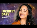 Each Zodiac Sign s LUCKIEST Day in June 2025