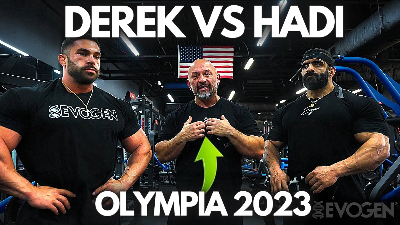 HADI CHOOPAN y DEREK LUNSFORD ENTRENAN con HANY RAMBOD MR OLYMPIA 2023 - Culturismo Julktrainer