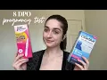 8 DPO Early Pregnancy Test Faint Lines or Indents First Response Clearblue