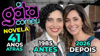 A GATA COMEU a 41 Anos ANTES e DEPOIS (1985 vs 2026) Elenco de Antes vs DEPOIS