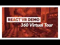React VR demo - 360 virtual tour
