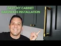 Easy Cabinet Hardware Install For Beginners - DIY guide for knobs and handles