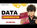 Class 12 Computer Science 083 I Data Communication I BOARDS I ONE SHOT 2025-26