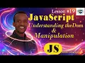 JavaScript DOM Manipulation Explained Master DOM in Amharic - L19