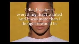 beyonce i was here lyrics 