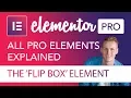 Flip Box Element Tutorial Elementor Pro
