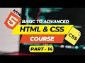 HTML CSS Full Course Part - 14 Commenting out code in HTML5