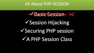 Session Hijacking - 02 How to use php session securely in your php application