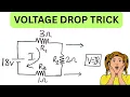 How To Calculate The Voltage Drop Across a Resistor step by step
