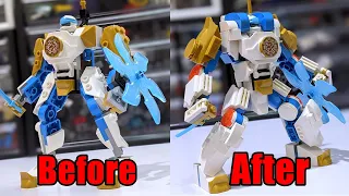 Lets upgrade Zane's Power Up Mech Evo Lego Ninjago 71761!