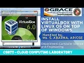 GRACE COE-CSE-CS8711-Cloud Computing Lab-Ex1-To install Virtualbox with different flavours of linux