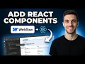 How to Add React Components to your Webflow Website Full Guide