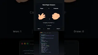 Build a Rock Paper Scissors Game with HTML CSS JavaScript Beginner to Pro