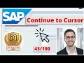 Run the ABAP Debugger to any line instantly with Shift F8 ABAP Tip