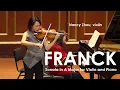 Lagu Nancy Zhou \u0026 Weicong Zhang | César Franck - Sonata in A Major for Violin and Piano