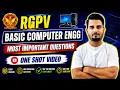 RGPV Computer Engineering Most Important Questions One Shot Revision B Tech 1st Year Final Exam