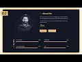 How to Create About Us Page using HTML and Css About Us Html Css Crown Coder
