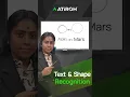 Teaching Made Effortless with Text Shape Recognition