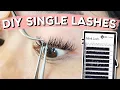 DIY Lash Extensions SINGLE LASHES
