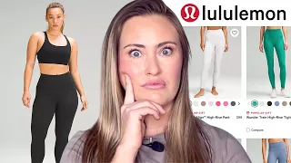 best workout legging lululemon wunder train contour fit high rise tight try on review haul