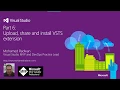 Upload Install VSTS extension Visual studio marketplace Visual Studio Team Services tutorial-6
