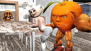Tung Tung Sahur x Grandpa saving Ballerina Cappuccina in Granny house | Funny Horror Animation