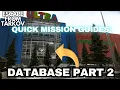 Database Part 2 Quick Guide Tarkov 1 0