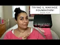 Trying IL MAKIAGE Woke Up Like This Flawless Base Foundation Shade