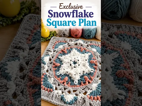 Exclusive Snowflake Square Plan