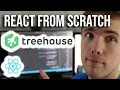 Learning ReactJS From Scratch With Team Treehouse