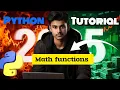 Python Math Functions Built-in Math Module Explained with Examples