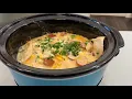 Fantastic pierogi kielbasa dinner in the crockpot