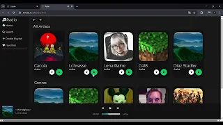 Spotify Clone made with And JavaScript