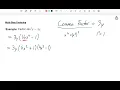 Multi-Step Factoring