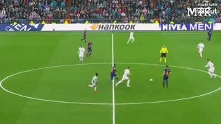 تصميم هدف ميسي على ريال مدريد 