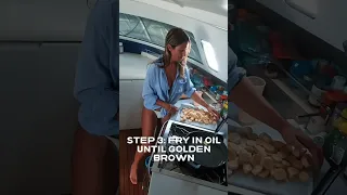 Easiest Tostones Recipe Ever! Cooking while sailing #shorts #sailing #cooking
