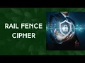 Implementation of Rail Fence Cipher Program in Python TechBD For You
