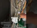 How to identify the parts controls Gas Hot Water Boiler