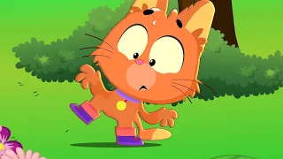 اغنية القطه المشمشيه حلوه بس شقيه قناة فراولة 