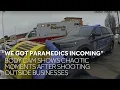 shows moments after shooting outside Colerain Township businesses