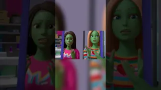 Turning Green Barbie Shorts  Turning Green Barbie Shorts