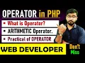 PHP Tutorial - Operator in PHP Arithmetic Operator in PHP php tutorial for beginners