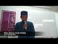 Download Lagu Kelas Bahasa Arab @ i-Paksi - Sesi 4 - Ust Wan Abd Majid - 8 Sept 2018