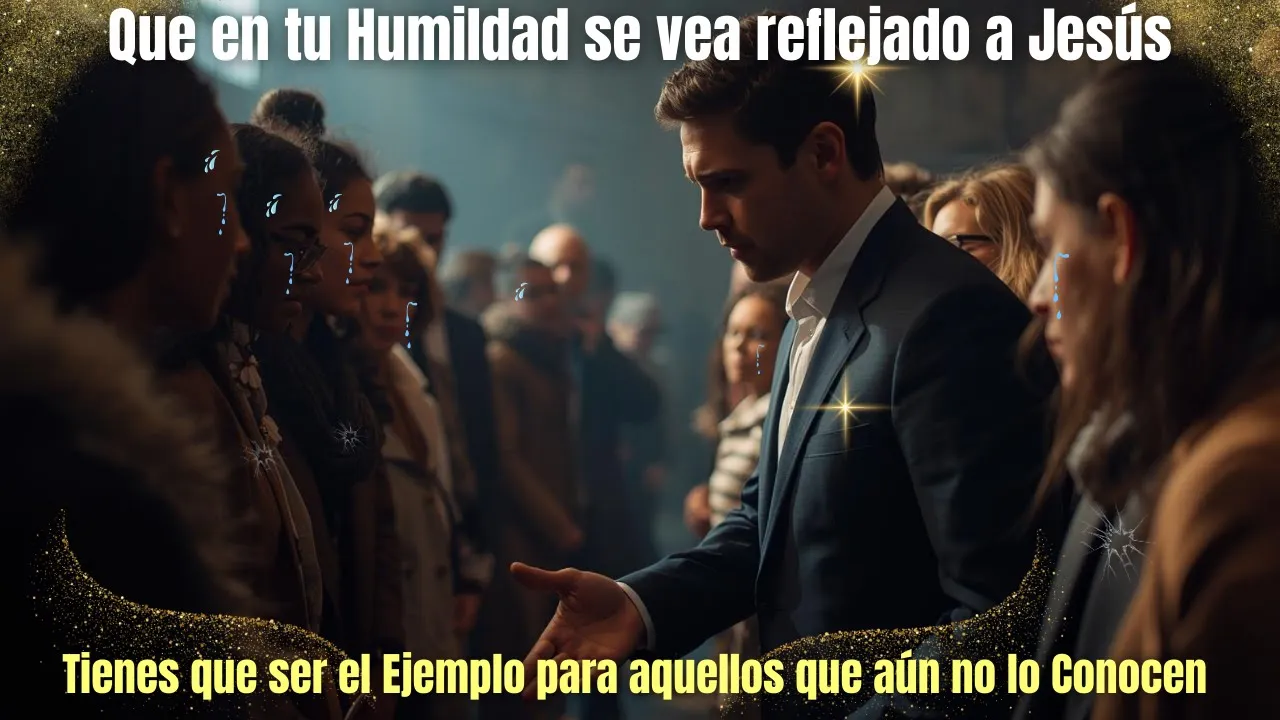 Que en tu Humildad se vea reflejado a Jesús