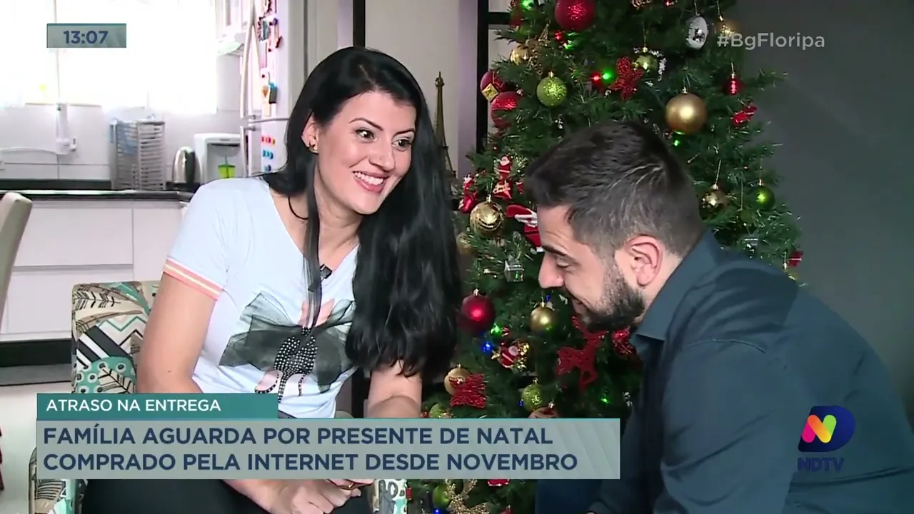 Família aguarda por presente de Natal comprado pela internet desde novembro