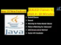 Java 16 Sealed Classes Explained Control Class Hierarchy with Java Sealed Classes Sealed Classes